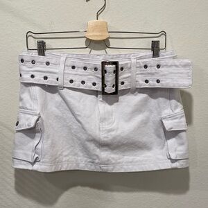 Princess Polly Iconic Y2K Cargo Mini Skirt with Belt